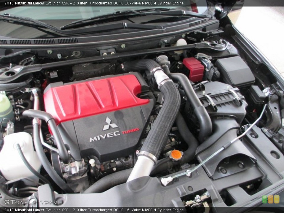 2.0 liter Turbocharged DOHC 16-Valve MIVEC 4 Cylinder Engine for the 2013 Mitsubishi Lancer Evolution #82783212