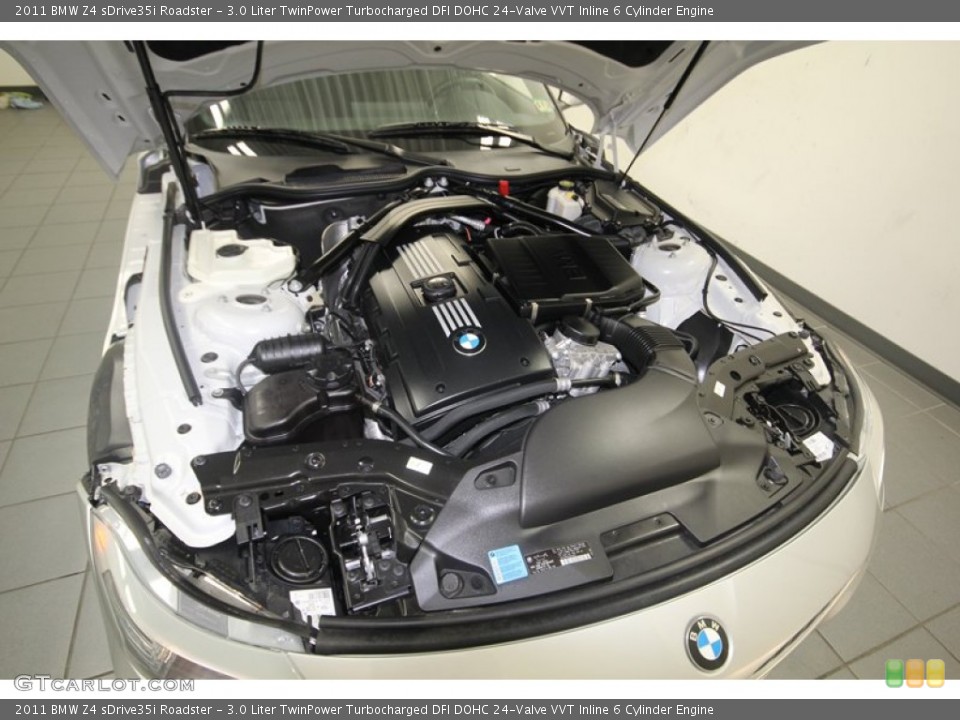 3.0 Liter TwinPower Turbocharged DFI DOHC 24-Valve VVT Inline 6 Cylinder Engine for the 2011 BMW Z4 #82788970