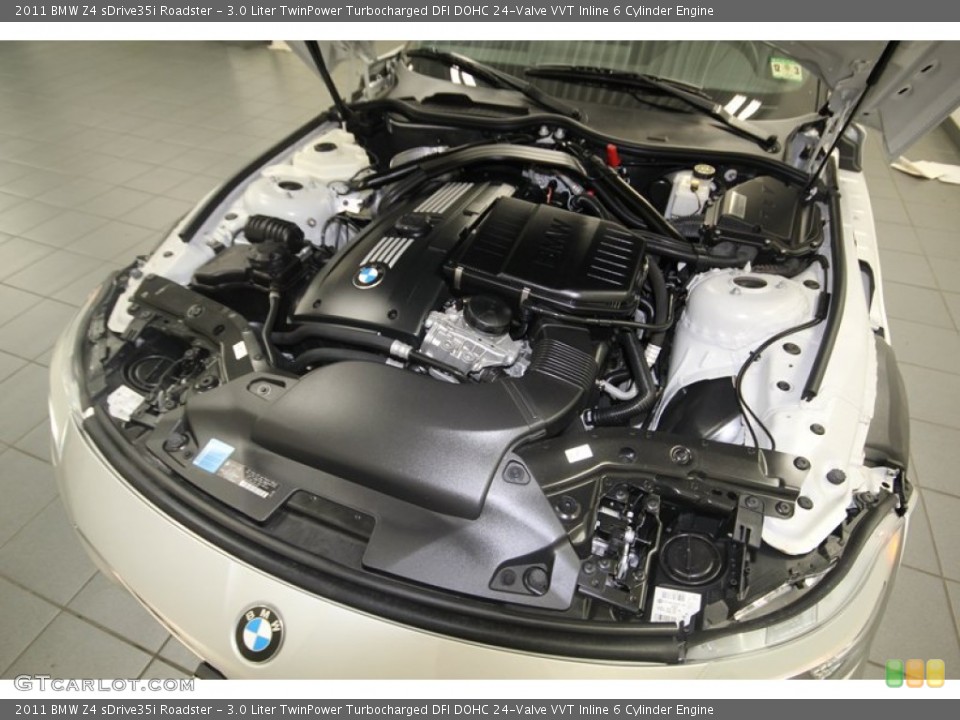 3.0 Liter TwinPower Turbocharged DFI DOHC 24-Valve VVT Inline 6 Cylinder Engine for the 2011 BMW Z4 #82788973
