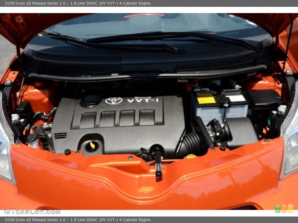 1.8 Liter DOHC 16V VVT-i 4 Cylinder Engine for the 2008 Scion xD #82796570