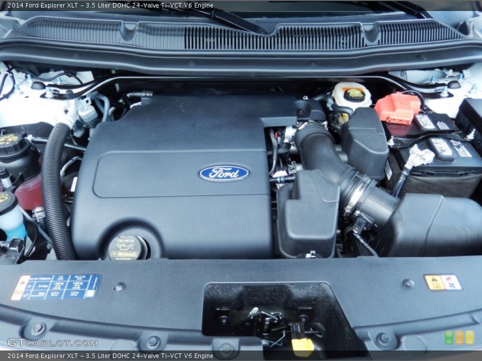 3.5 Liter DOHC 24-Valve Ti-VCT V6 Engine for the 2014 Ford Explorer #82797351