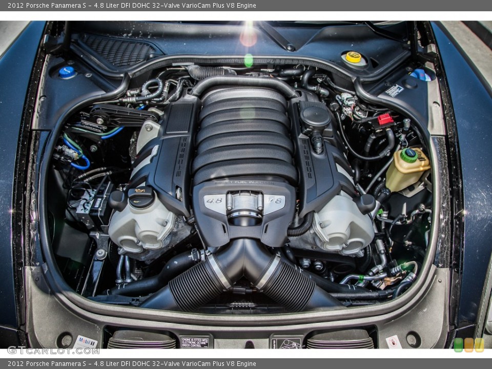 4.8 Liter DFI DOHC 32-Valve VarioCam Plus V8 Engine for the 2012 Porsche Panamera #82810737