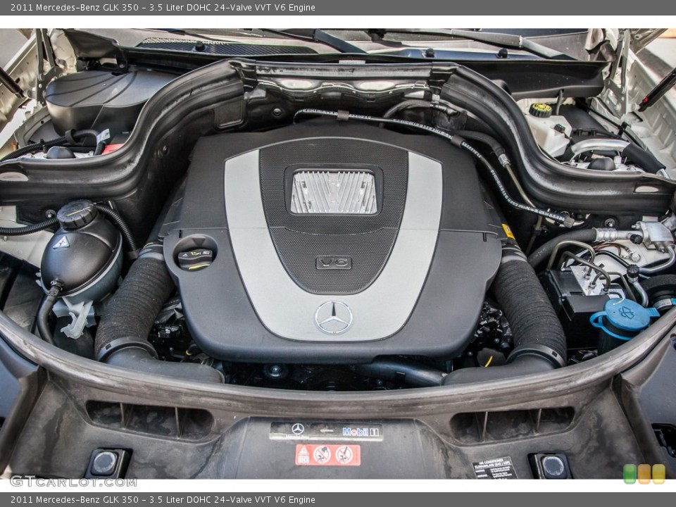 3.5 Liter DOHC 24-Valve VVT V6 2011 Mercedes-Benz GLK Engine