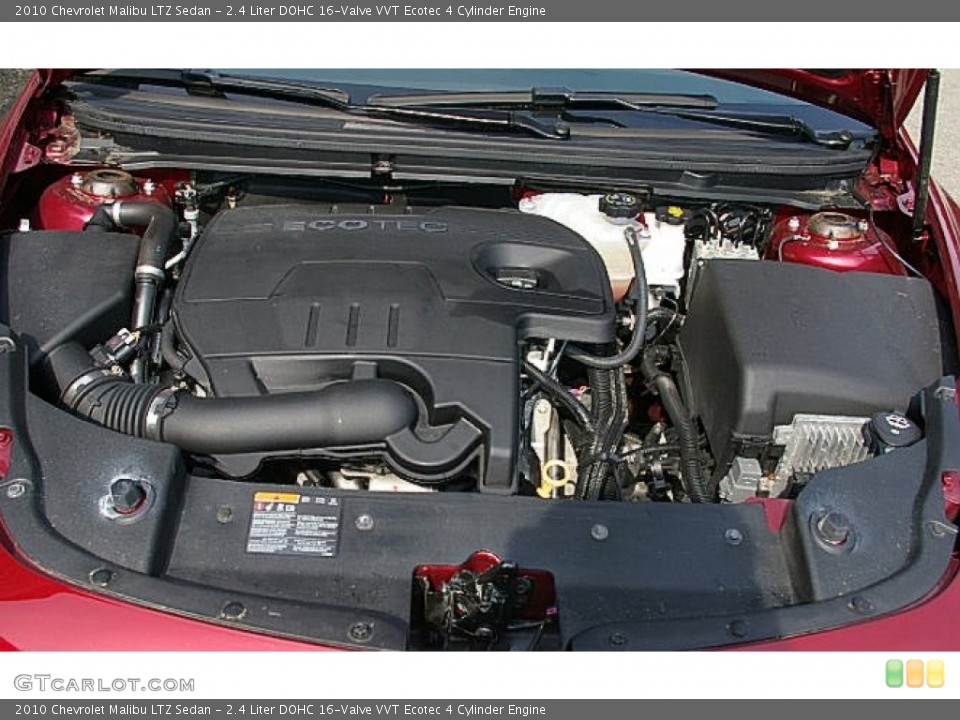 2.4 Liter DOHC 16-Valve VVT Ecotec 4 Cylinder Engine for the 2010 Chevrolet Malibu #82815651