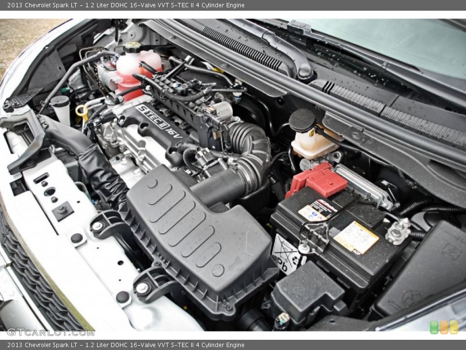 1.2 Liter DOHC 16-Valve VVT S-TEC II 4 Cylinder Engine for the 2013 Chevrolet Spark #82831035