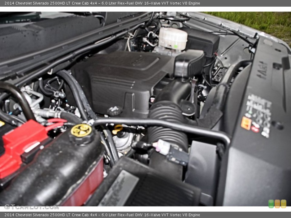 6.0 Liter Flex-Fuel OHV 16-Valve VVT Vortec V8 Engine for the 2014 Chevrolet Silverado 2500HD #82831693