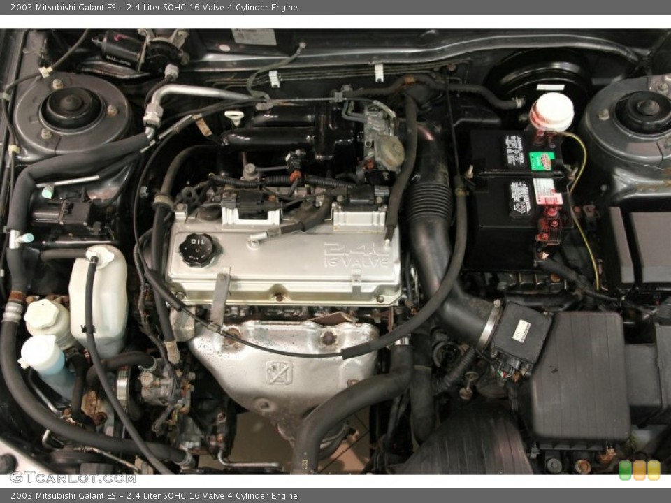 2.4 Liter SOHC 16 Valve 4 Cylinder Engine for the 2003 Mitsubishi Galant #82845259