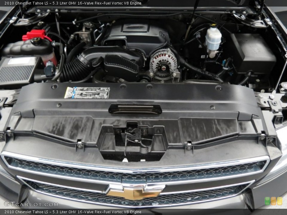 5.3 Liter OHV 16-Valve Flex-Fuel Vortec V8 2010 Chevrolet Tahoe Engine