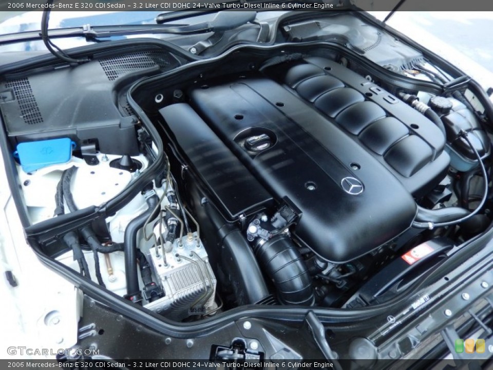 3.2 Liter CDI DOHC 24-Valve Turbo-Diesel Inline 6 Cylinder Engine for the 2006 Mercedes-Benz E #82881071