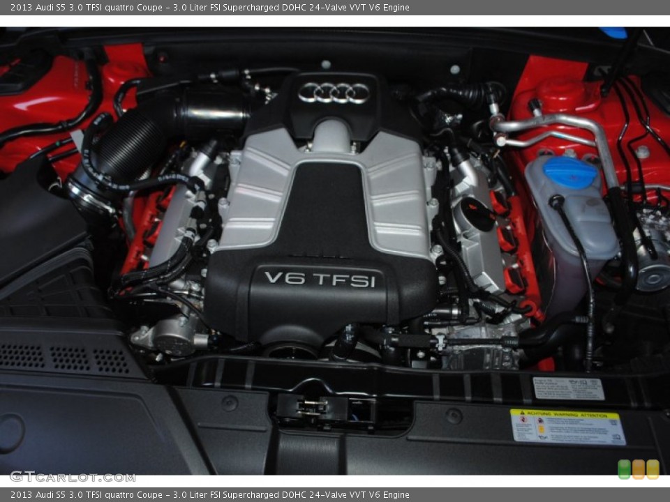 3.0 Liter FSI Supercharged DOHC 24-Valve VVT V6 Engine for the 2013 Audi S5 #82883018