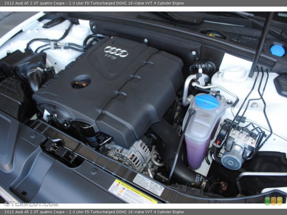 2.0 Liter FSI Turbocharged DOHC 16-Valve VVT 4 Cylinder Engine for the 2013 Audi A5 #82883777