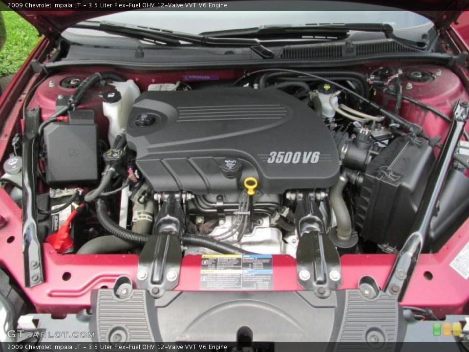 3.5 Liter Flex-Fuel OHV 12-Valve VVT V6 Engine for the 2009 Chevrolet Impala #82893351