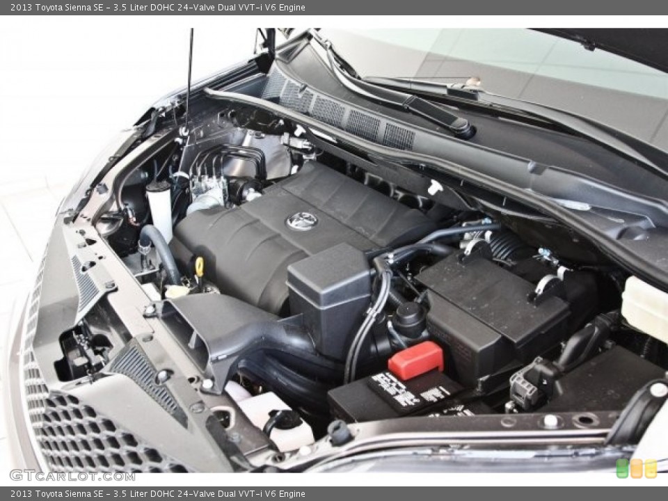 3.5 Liter DOHC 24-Valve Dual VVT-i V6 Engine for the 2013 Toyota Sienna #82901863