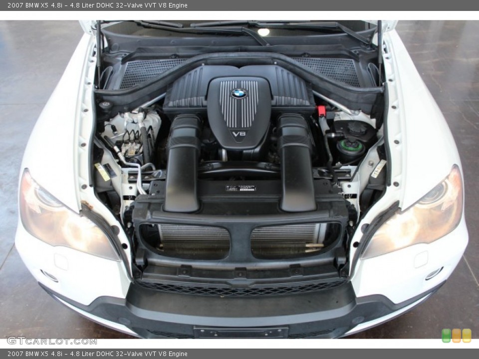 4.8 Liter DOHC 32-Valve VVT V8 Engine for the 2007 BMW X5 #82915180