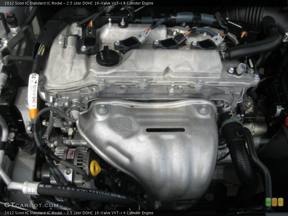 2.5 Liter DOHC 16-Valve VVT-i 4 Cylinder Engine for the 2012 Scion tC #82927811