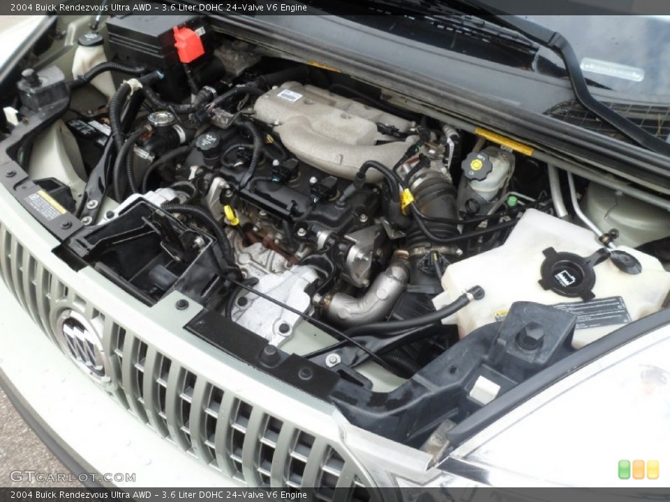 3.6 Liter DOHC 24-Valve V6 Engine for the 2004 Buick Rendezvous #82928896 | GTCarLot.com 2004 Buick Rendezvous Engine 3.4 L V6