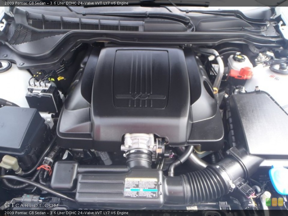 3.6 Liter DOHC 24-Valve VVT LY7 V6 Engine for the 2009 Pontiac G8 #82930775