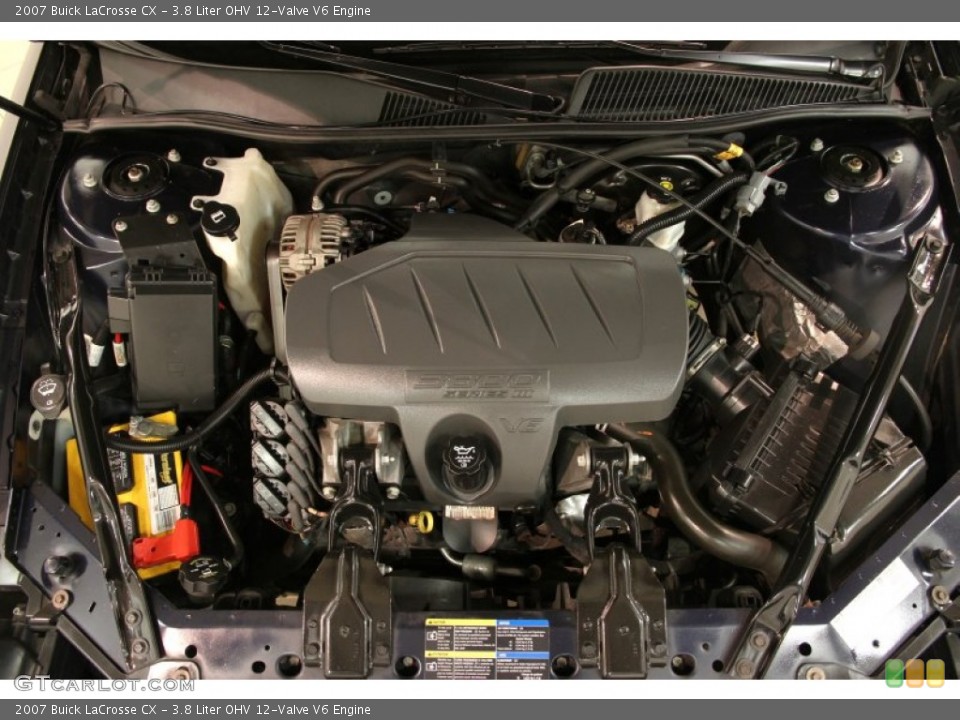 3.8 Liter OHV 12-Valve V6 Engine for the 2007 Buick LaCrosse #82936650