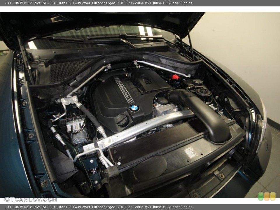 3.0 Liter DFI TwinPower Turbocharged DOHC 24-Valve VVT Inline 6 Cylinder Engine for the 2013 BMW X6 #82937061