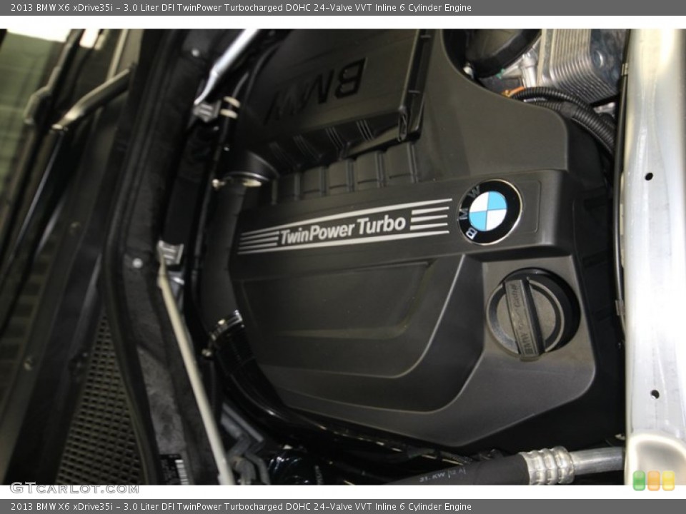 3.0 Liter DFI TwinPower Turbocharged DOHC 24-Valve VVT Inline 6 Cylinder Engine for the 2013 BMW X6 #82937086