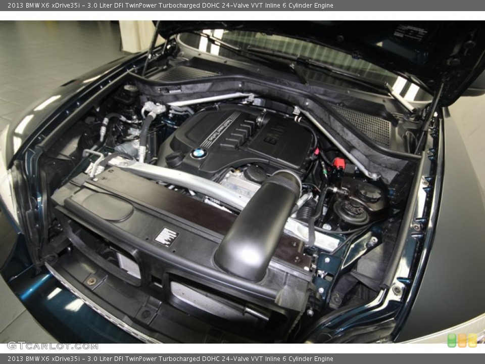 3.0 Liter DFI TwinPower Turbocharged DOHC 24-Valve VVT Inline 6 Cylinder Engine for the 2013 BMW X6 #82937112
