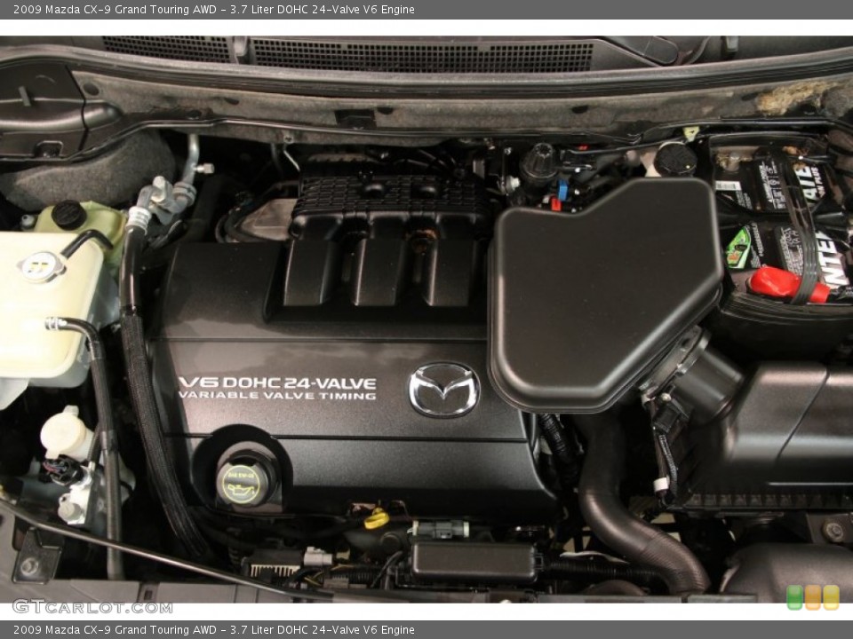 3.7 Liter DOHC 24-Valve V6 Engine for the 2009 Mazda CX-9 #82939244