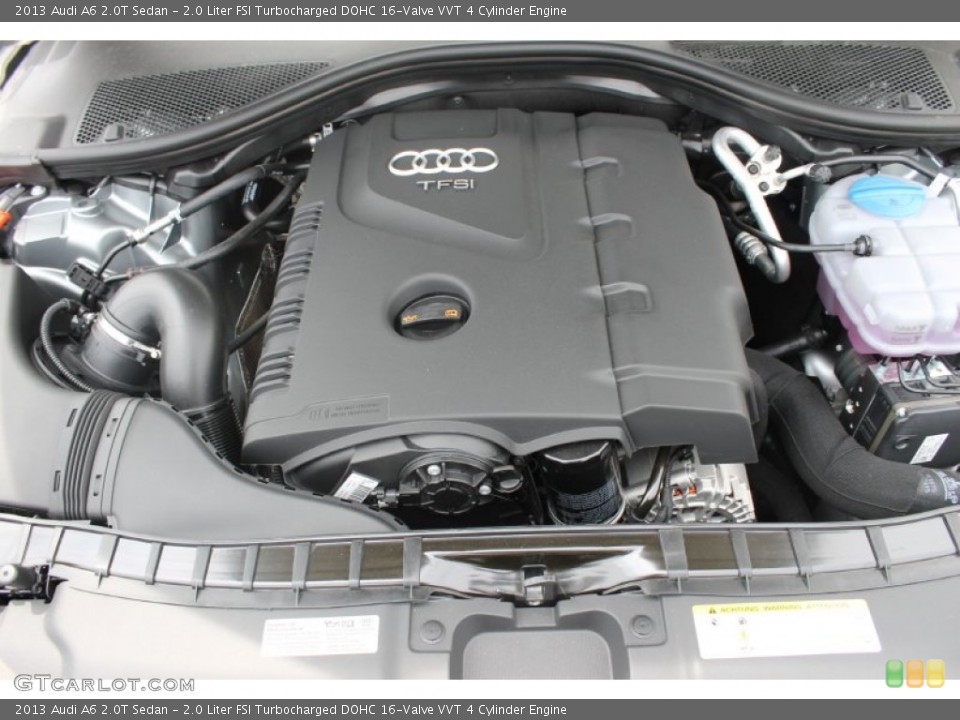 2.0 Liter FSI Turbocharged DOHC 16-Valve VVT 4 Cylinder 2013 Audi A6 Engine