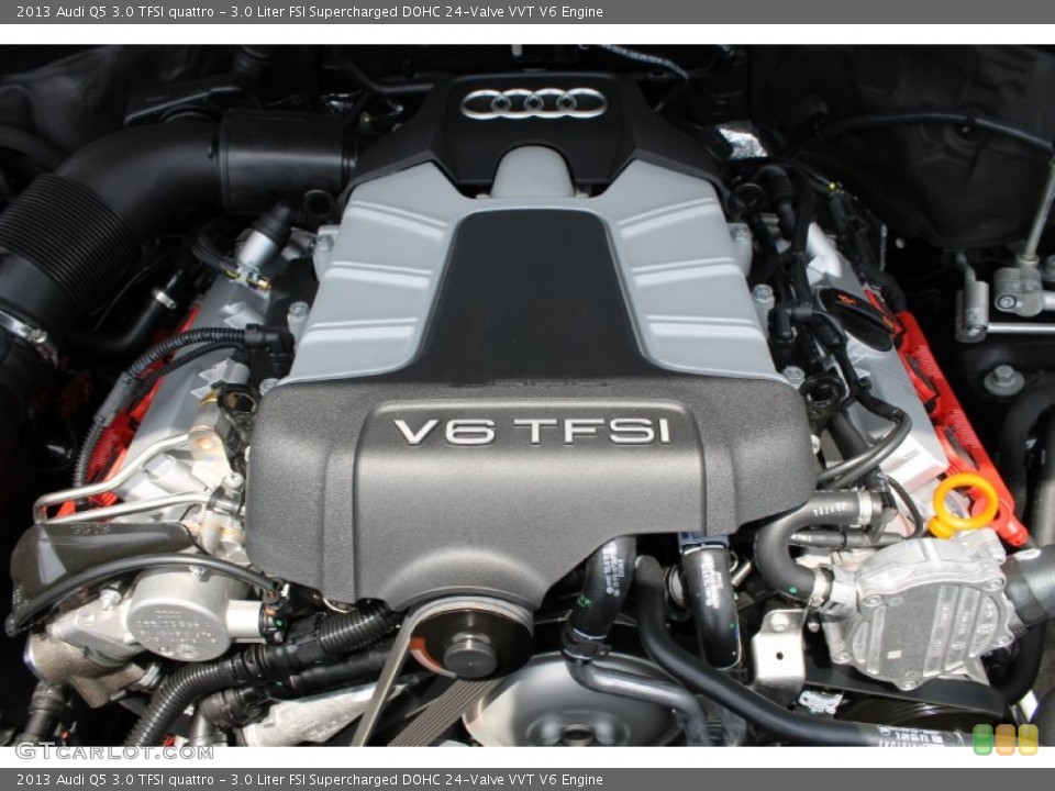 3.0 Liter FSI Supercharged DOHC 24-Valve VVT V6 Engine for the 2013 Audi Q5 #82941670