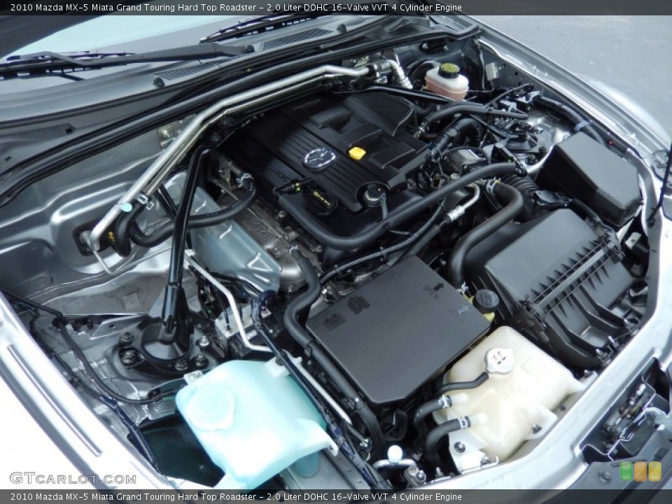 2.0 Liter DOHC 16-Valve VVT 4 Cylinder 2010 Mazda MX-5 Miata Engine