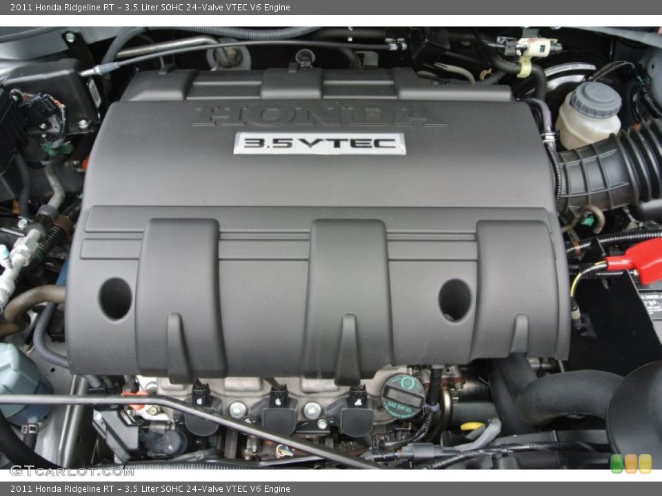 3.5 Liter SOHC 24-Valve VTEC V6 2011 Honda Ridgeline Engine