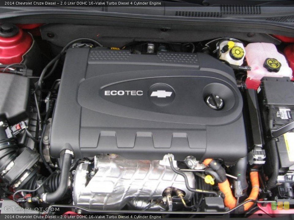 2.0 Liter DOHC 16-Valve Turbo Diesel 4 Cylinder Engine for the 2014 Chevrolet Cruze #82945858