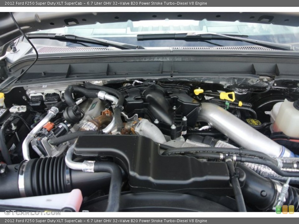 6.7 Liter OHV 32-Valve B20 Power Stroke Turbo-Diesel V8 Engine for the 2012 Ford F250 Super Duty #82965008
