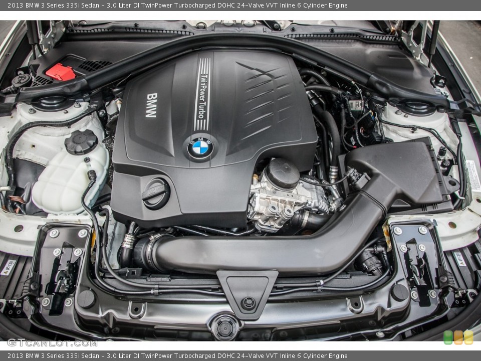 3.0 Liter DI TwinPower Turbocharged DOHC 24-Valve VVT Inline 6 Cylinder Engine for the 2013 BMW 3 Series #82971239