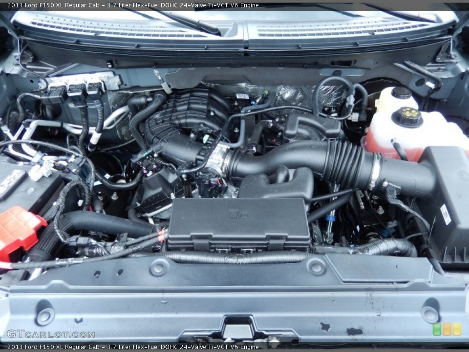 3.7 Liter Flex-Fuel DOHC 24-Valve Ti-VCT V6 Engine for the 2013 Ford F150 #82972244