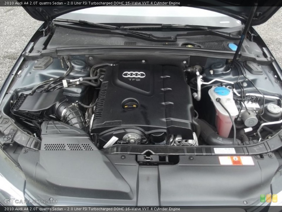 2.0 Liter FSI Turbocharged DOHC 16-Valve VVT 4 Cylinder Engine for the 2010 Audi A4 #82992536