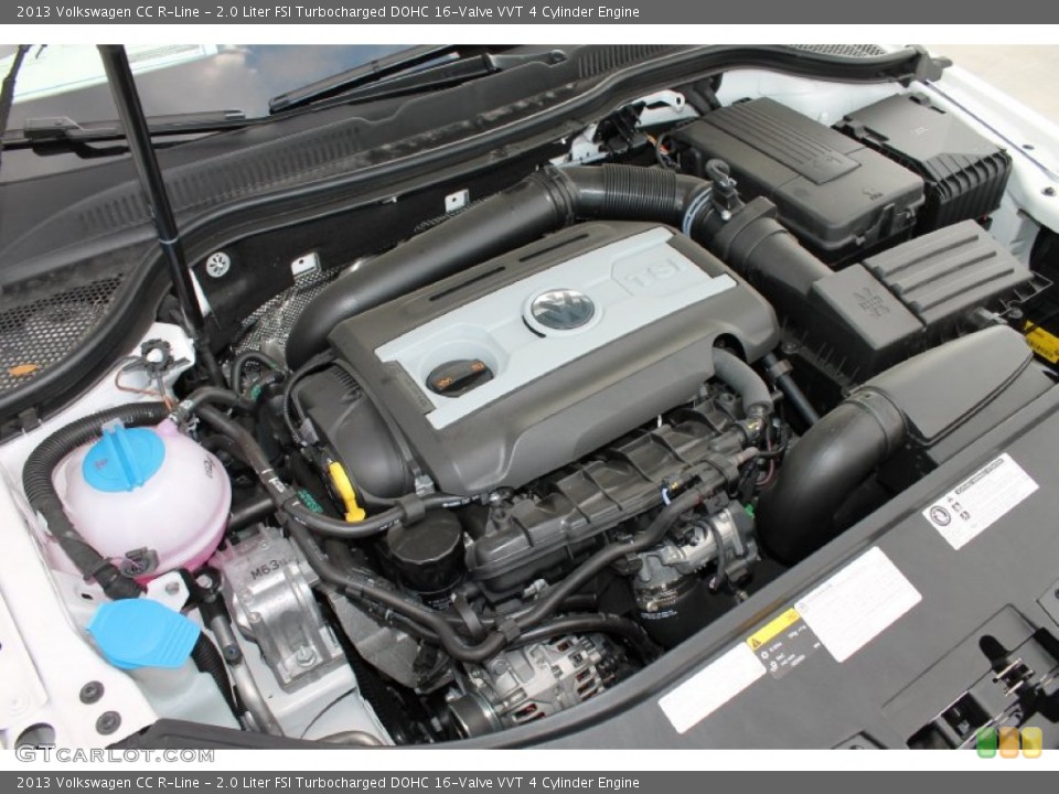 2.0 Liter FSI Turbocharged DOHC 16-Valve VVT 4 Cylinder Engine for the 2013 Volkswagen CC #82993421