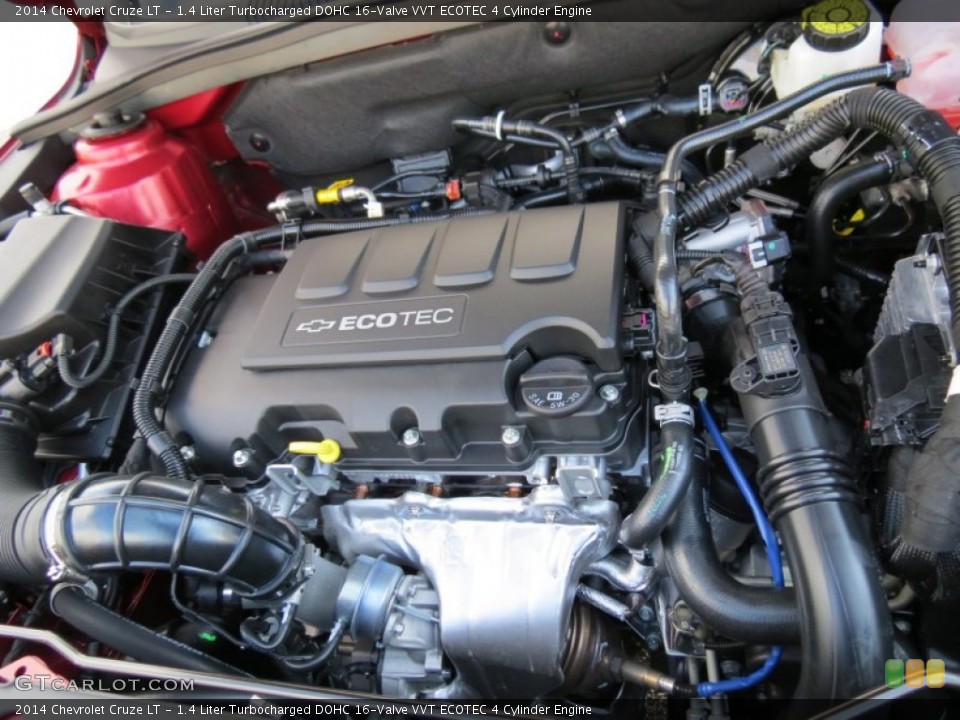 1.4 Liter Turbocharged DOHC 16-Valve VVT ECOTEC 4 Cylinder Engine for the 2014 Chevrolet Cruze #82994820