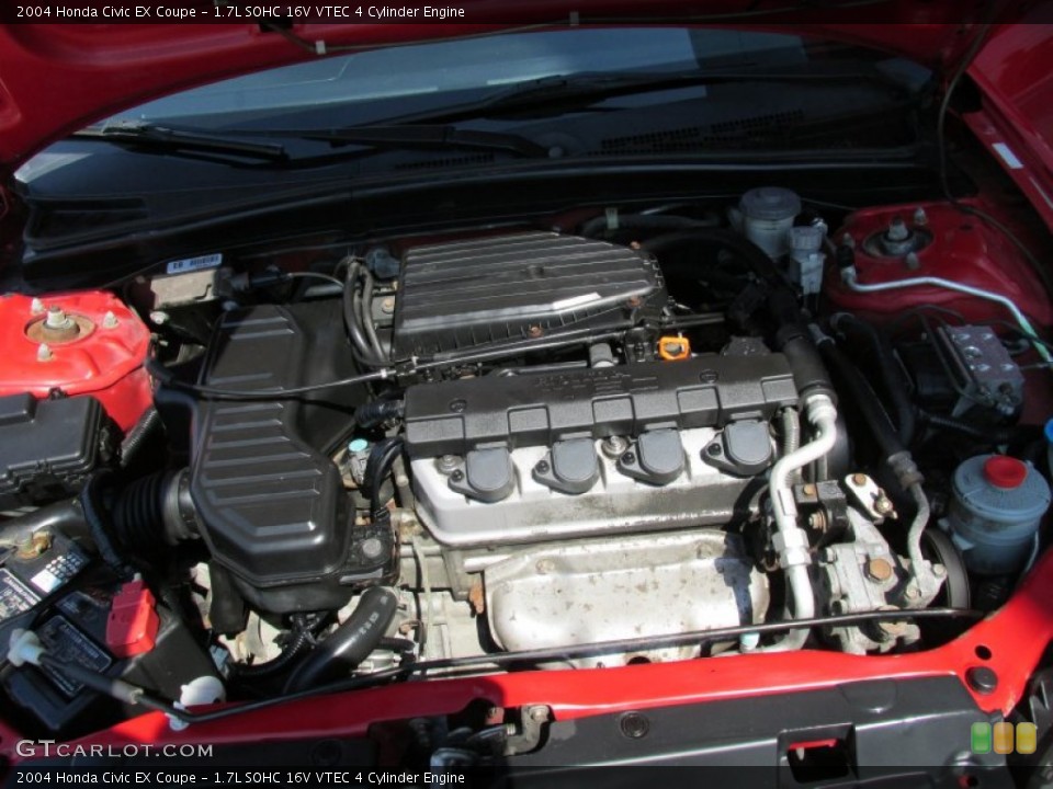 1.7L SOHC 16V VTEC 4 Cylinder Engine for the 2004 Honda Civic #82999684
