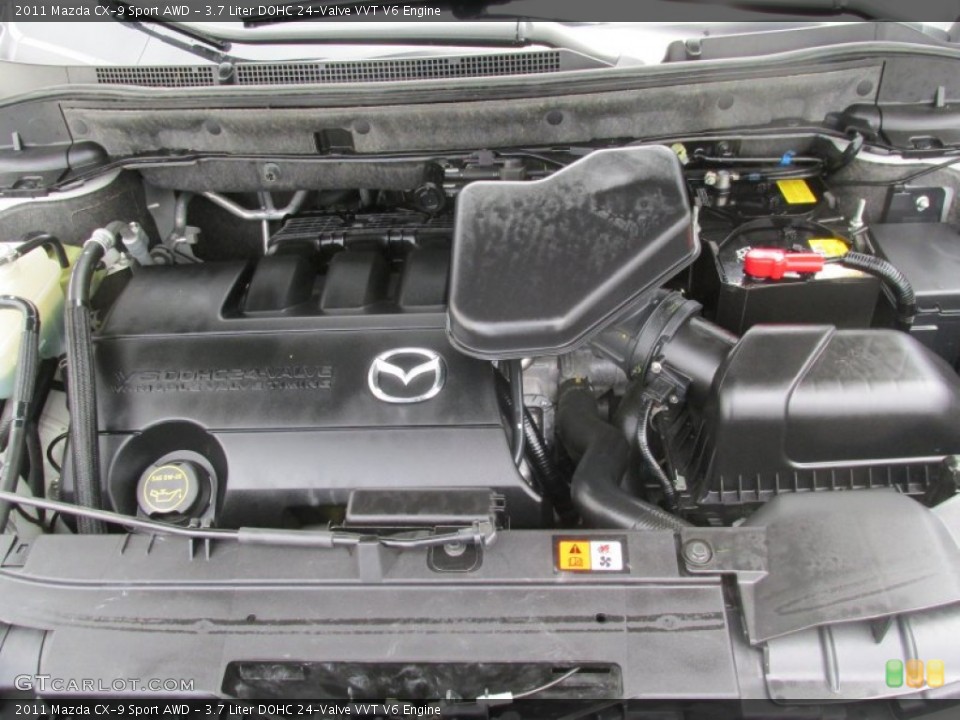 3.7 Liter DOHC 24-Valve VVT V6 Engine for the 2011 Mazda CX-9 #83001072