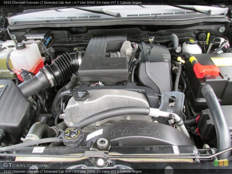 3.7 Liter DOHC 20-Valve VVT 5 Cylinder Engine for the 2010 Chevrolet Colorado #83001809