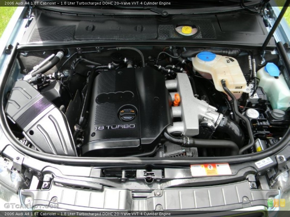 1.8 Liter Turbocharged DOHC 20-Valve VVT 4 Cylinder Engine for the 2006 Audi A4 #83003843