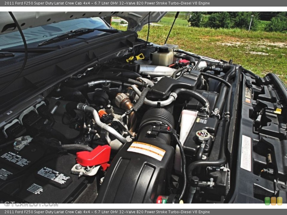 6.7 Liter OHV 32-Valve B20 Power Stroke Turbo-Diesel V8 Engine for the 2011 Ford F250 Super Duty #83016173