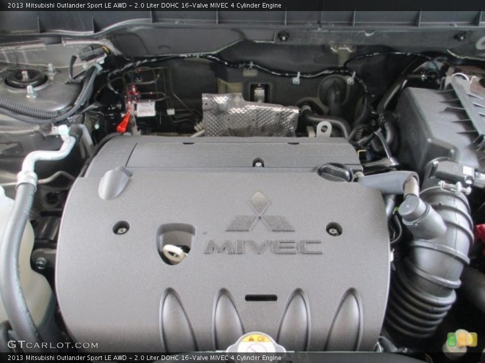 2.0 Liter DOHC 16-Valve MIVEC 4 Cylinder Engine for the 2013 Mitsubishi Outlander Sport #83036008
