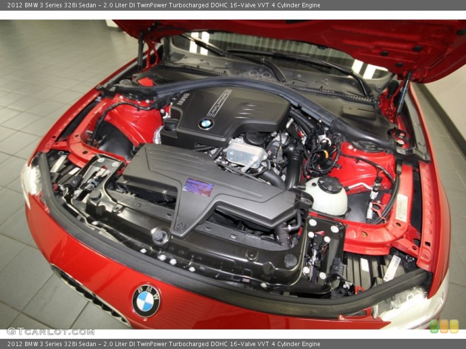 2.0 Liter DI TwinPower Turbocharged DOHC 16-Valve VVT 4 Cylinder Engine for the 2012 BMW 3 Series #83043099