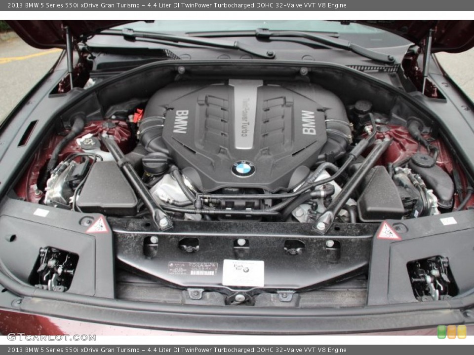 4.4 Liter DI TwinPower Turbocharged DOHC 32-Valve VVT V8 Engine for the 2013 BMW 5 Series #83062470
