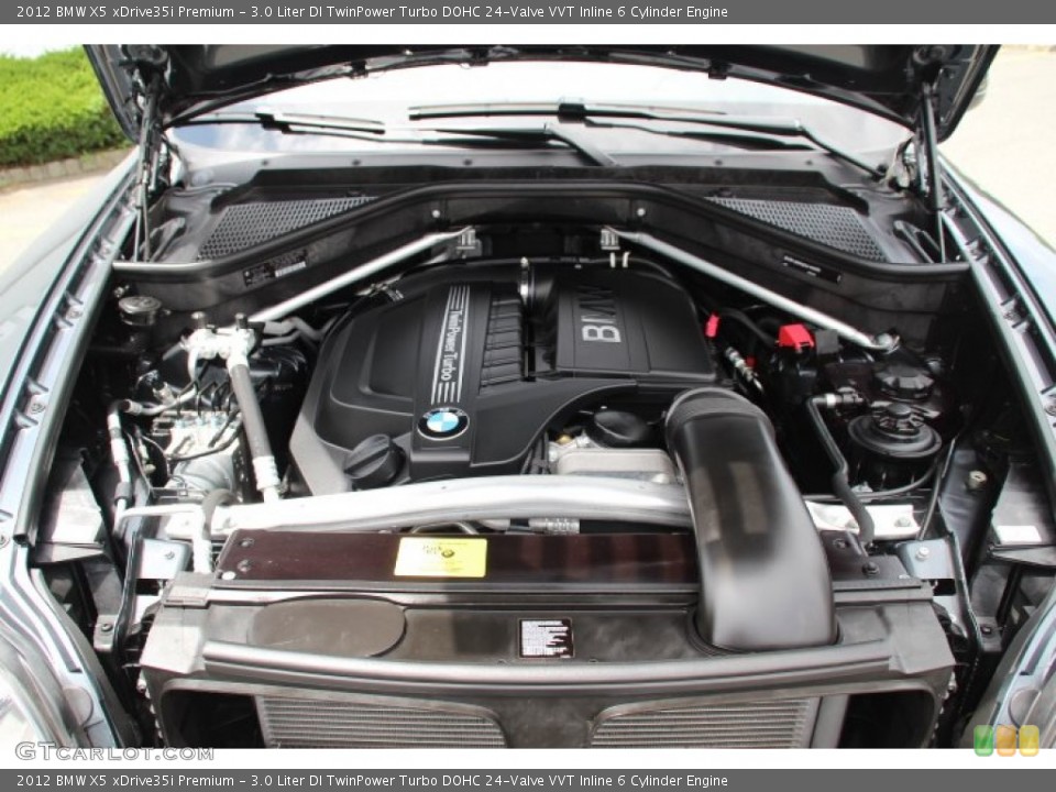3.0 Liter DI TwinPower Turbo DOHC 24-Valve VVT Inline 6 Cylinder Engine for the 2012 BMW X5 #83065185
