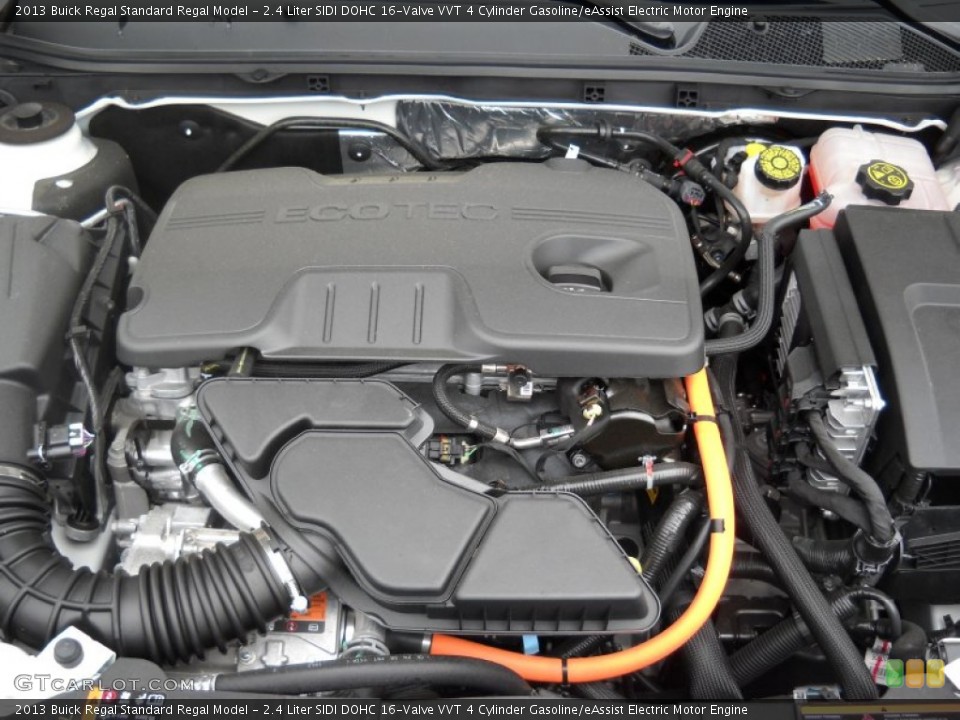 2.4 Liter SIDI DOHC 16-Valve VVT 4 Cylinder Gasoline/eAssist Electric Motor Engine for the 2013 Buick Regal #83066211