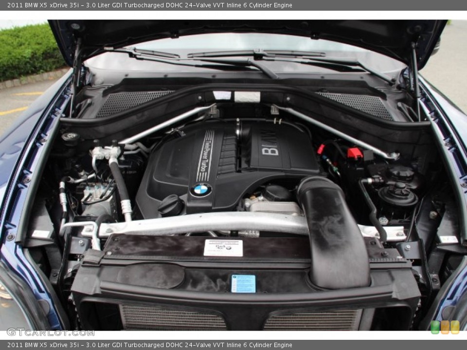 3.0 Liter GDI Turbocharged DOHC 24-Valve VVT Inline 6 Cylinder Engine for the 2011 BMW X5 #83066304