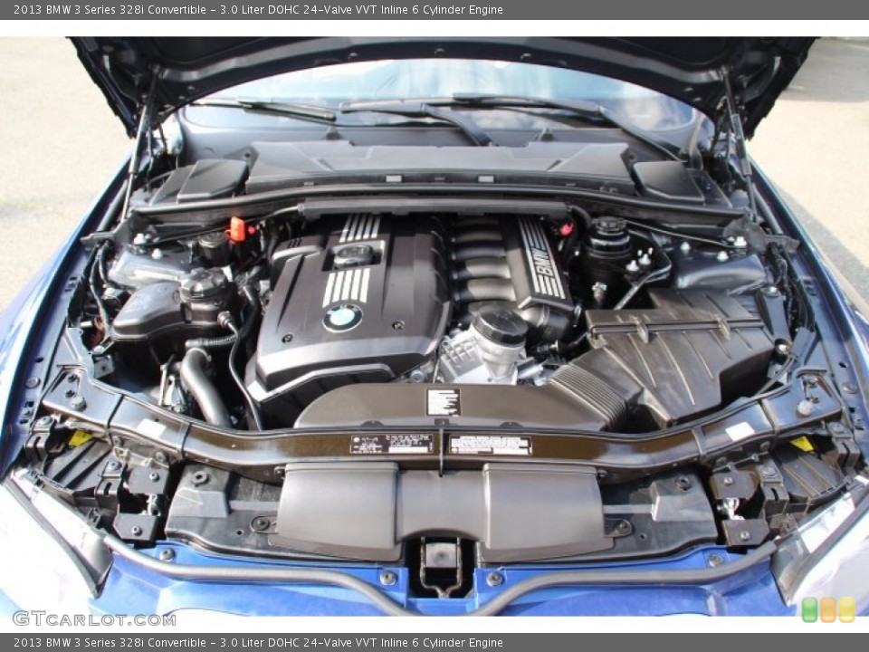 3.0 Liter DOHC 24-Valve VVT Inline 6 Cylinder Engine for the 2013 BMW 3 Series #83073509