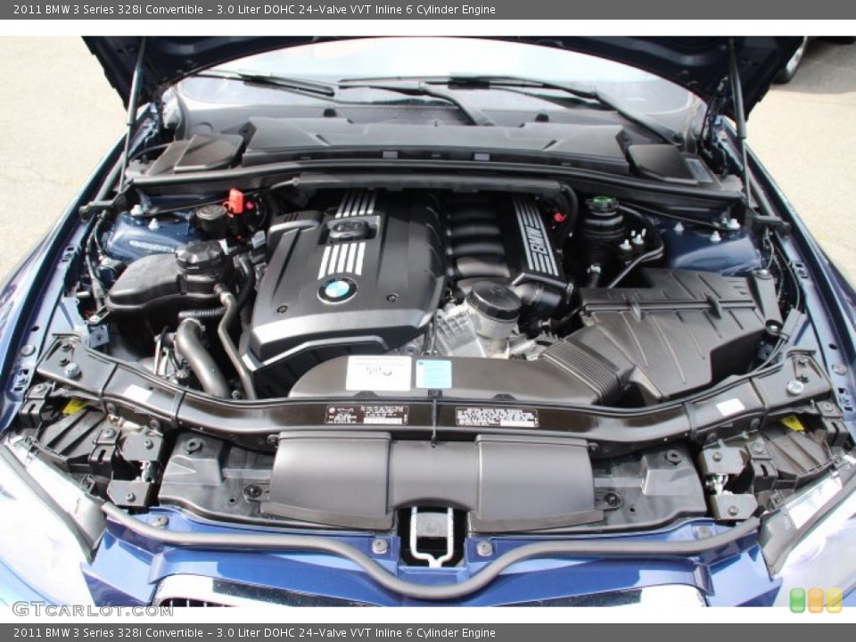 3.0 Liter DOHC 24-Valve VVT Inline 6 Cylinder Engine for the 2011 BMW 3 Series #83077375
